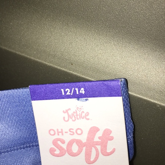 Justice 2-pc NWT shirt 👚 and panties size 12 - Picture 3 of 3